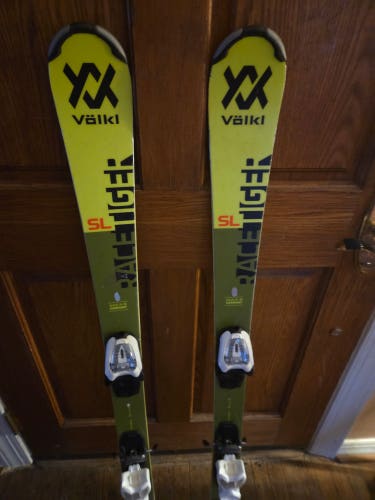 VOLKL RaceTiger SL 124 cm  Skis With Marker Bindings