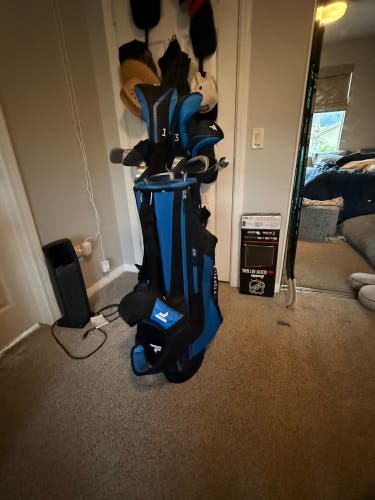 Men's 2024 Top Flite XL Varsity Left Hand Clubs (Full Set) Regular Flex 9 Pieces (Used)