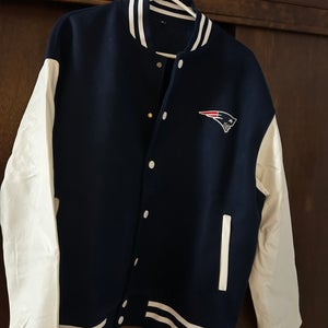 Blue New England Patriots Men's XL Jacket (New)