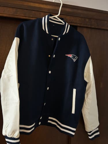 Blue New England Patriots Men's XL Jacket (New)