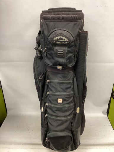 Used Sun Mountain 14 SLOT CART BAG Mens Cart Bag Black 11851-S000041881