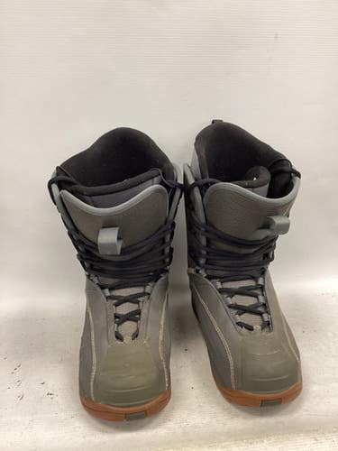 Used Ride BOOTS Mens Snowboard Boots Grey Senior 9.5 11851-S000041865