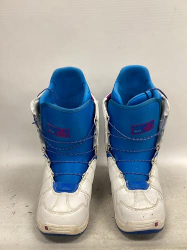 Used Burton MINT WOMENS Womens Snowboard Boots White Senior 8 11851-S000041866