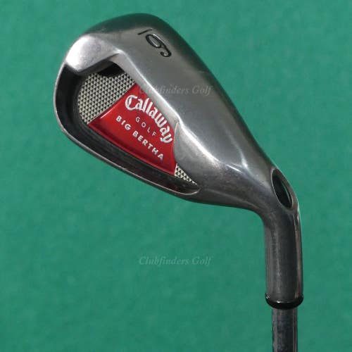 Callaway Big Bertha 2008 Single 6 Iron Factory Steel Uniflex