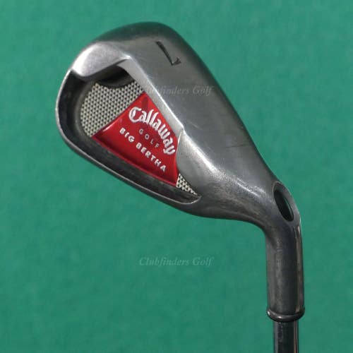 Callaway Big Bertha 2008 Single 7 Iron Factory Steel Uniflex