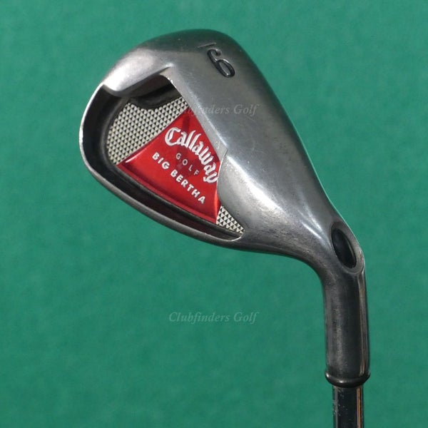 Callaway Big Bertha 2008 Single 9 Iron Factory Steel Uniflex
