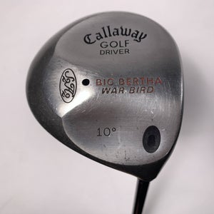 Callaway Big Bertha Warbird Driver 10* RCH 96 Regular Graphite Mens RH