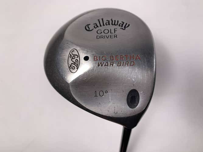Callaway Big Bertha Warbird Driver 10* RCH 96 Regular Graphite Mens RH