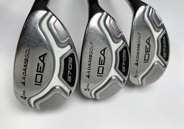 Adams Idea A7 OS Hybrid Set 4 | 5 | 6 22* 25* 28* Grafalloy Idea Ladies RH