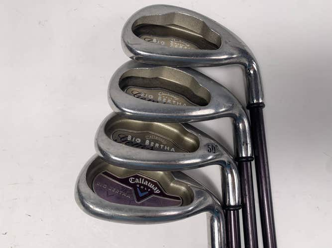 Callaway Big Bertha Gems Iron Set 8-PW+SW Big Bertha Gems 65i Ladies RH