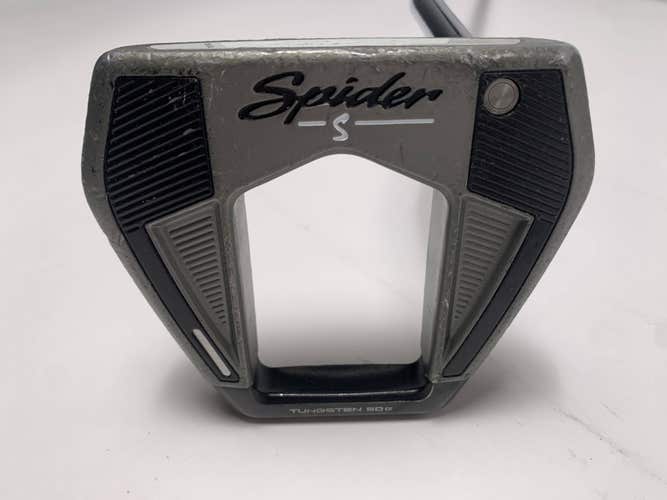 TaylorMade Spider S Platinum Single Bend Putter 35" Mens RH