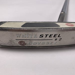 Odyssey White Steel 2 Putter 35" Mens RH