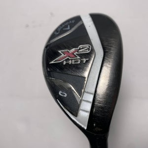 Callaway X2 Hot Womens 6 Hybrid 28* Ladies Graphite Womens RH Undersize Grip