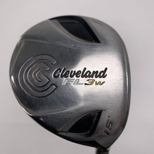 Cleveland Launcher FL 3 Fairway Wood 15* C.Kua 39 R Flex Code 5212 Regular RH