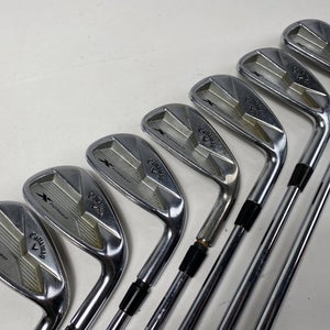 Callaway X Forged 2018 Iron Set 4-PW Project X Precision Rifle 6.0 Stiff RH