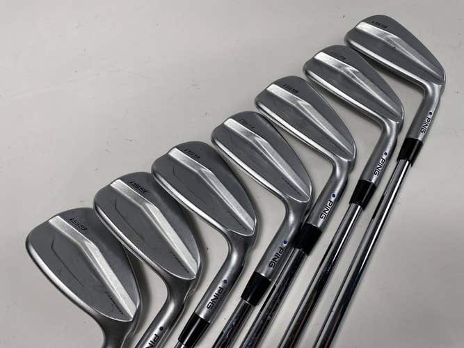 Ping i59 Iron Set 4-PW Blue Dot DG Tour Issue X100 Extra Stiff Steel Mens RH