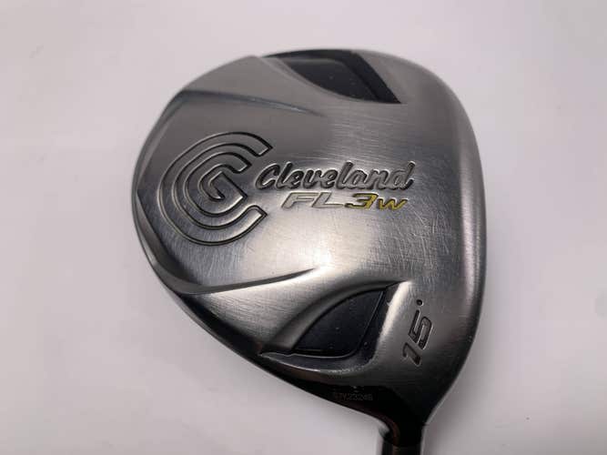 Cleveland Launcher FL 3 Fairway Wood 15* Miyazaki C.Kua 43 Code 7511 Regular RH