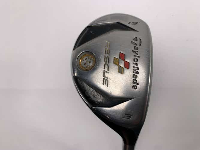 TaylorMade Rescue 2009 3 Hybrid 19* Aldila REAX 65g Regular Graphite Mens RH