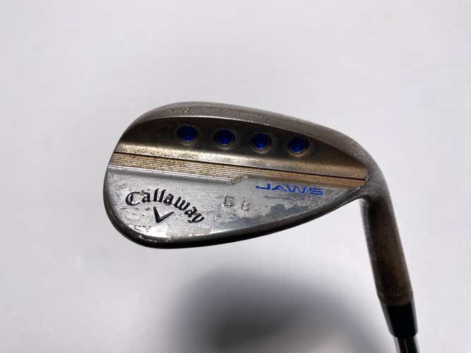 Callaway Jaws MD5 Platinum Chrome Raw Lob Wedge LW 58* NS Pro Modus 3 Mens RH