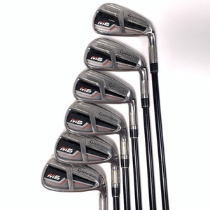 TaylorMade M6 Iron Set 5-PW Fujikura Atmos 5A Senior Graphite Mens RH