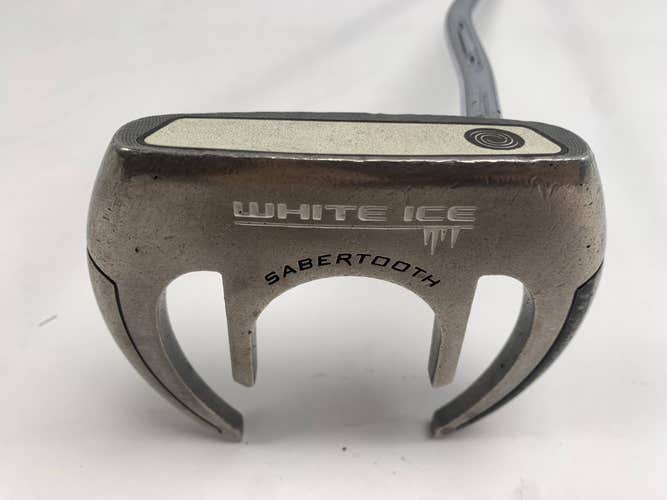 Odyssey White Ice Sabertooth Putter 34" Mens RH