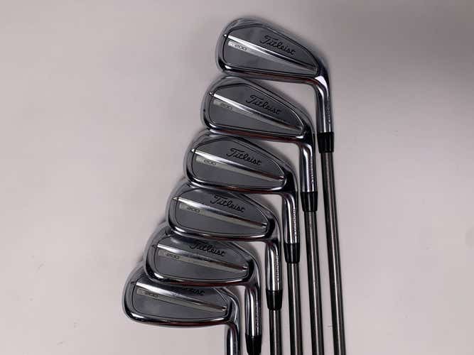 Titleist T200 2023 Iron Set 6-PW+GW AeroTech SteelFiber i80 CW Regular RH