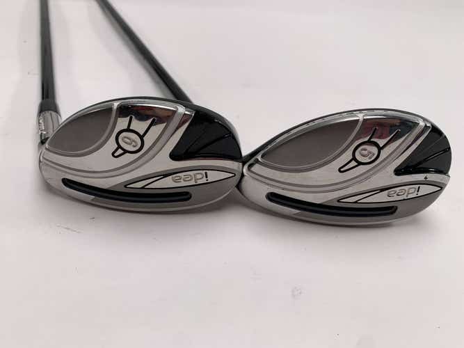 Adams Idea Womens 2014 5 & 6 Hybrid Set 25* 28* Idea 50g Ladies RH