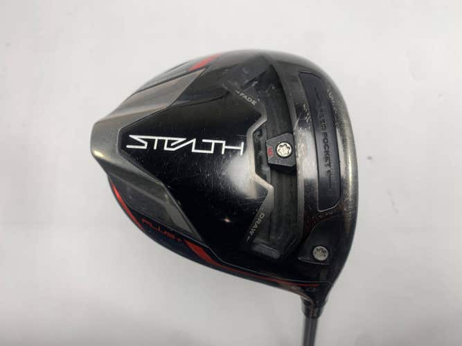 TaylorMade Stealth Plus Driver 9* Fujikura Pro 2.0 6-S Stiff Graphite Mens RH