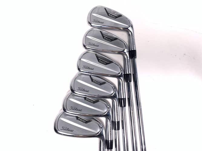 Titleist T200 2021 Iron Set 5-PW True Temper DG X100 Regular Steel Mens RH