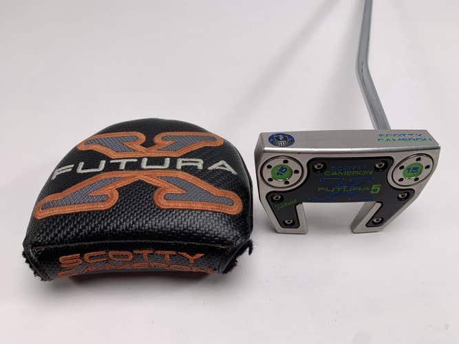 Scotty Cameron Futura X5 Custom Putter 34" SuperStroke Flatso 2.0 Mens RH HC