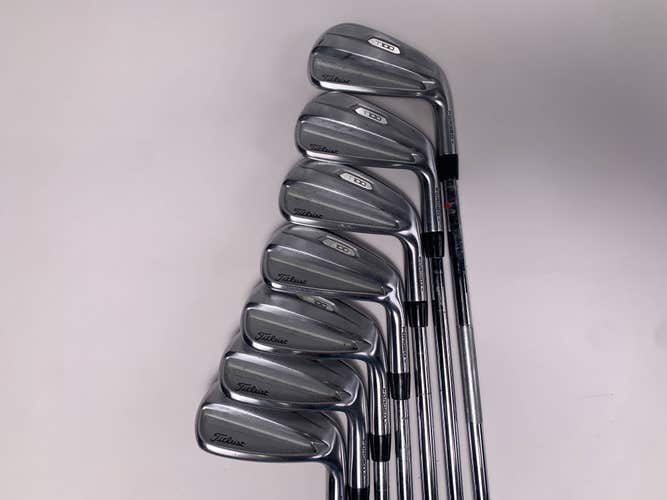 Titleist T100 2021 Iron Set 4-PW True Temper AMT Tour White S300 Stiff Mens RH