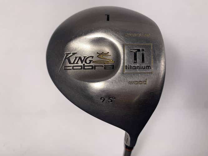Cobra King Cobra Titanium Driver 9.5* AutoClave Stiff Graphite Mens RH
