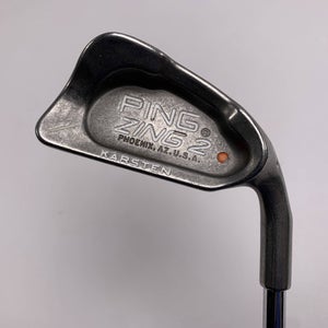 Ping Zing 2 Single 1 Iron Orange Dot 2* Flat Karsten JZ Stiff Steel Mens RH