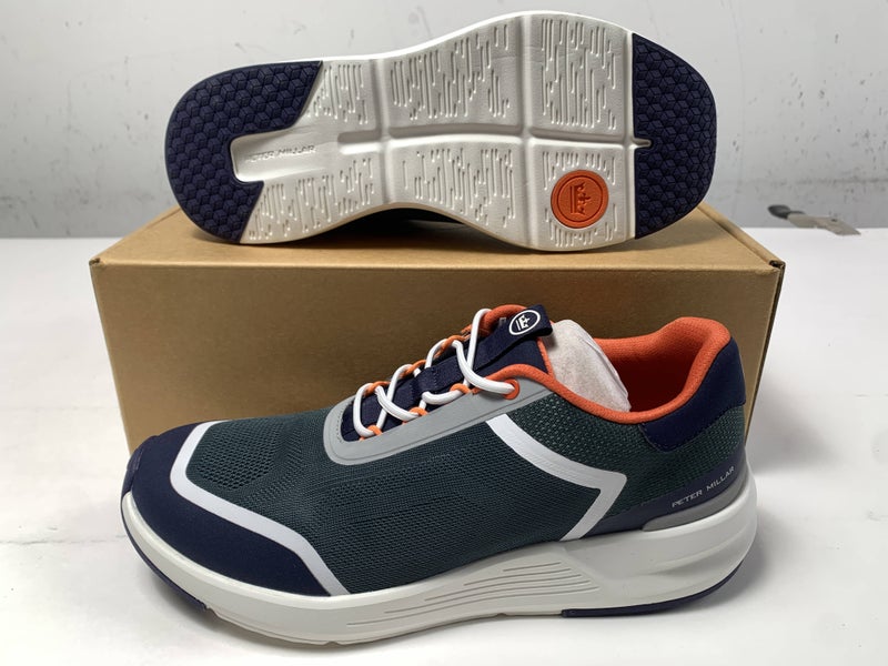 Peter Millar Camberfly Casual Shoes Green Men's SZ 8.5 (MF23EF30)