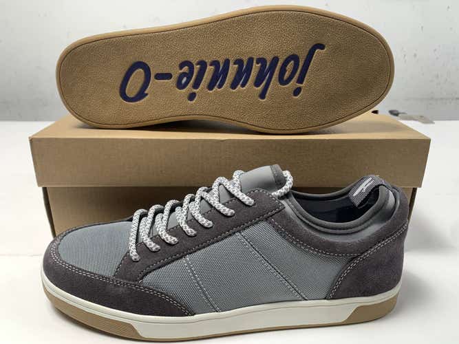 Johnnie-O Surfside Sneaker Casual Shoes Gray Men's SZ 9.5 (JMFW1250)