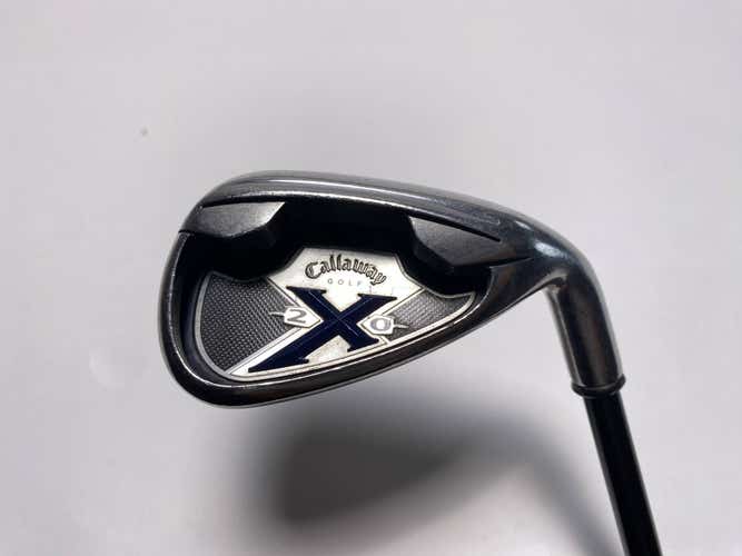 Callaway X-20 Single 9 Iron 75g Wedge Graphite Mens RH Midsize Grip