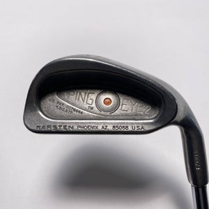 Ping Eye 2 Single 6 Iron Orange Dot 2* Flat Karsten ZZ-Lite Regular Mens RH