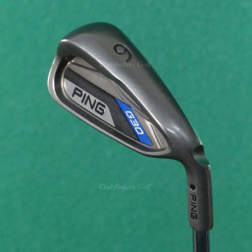 Ping G30 Black Dot Single 6 Iron CFS Distance Steel Stiff