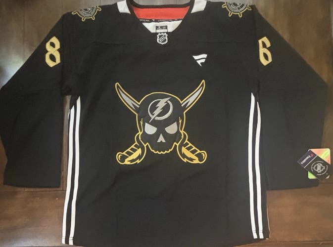 Tampa Bay Lighting Nikita Kucherov #86 Alternate Jersey Adult XL  (54) NWT