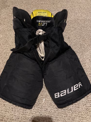 Junior Small Bauer Supreme S27 Hockey Pants (Used)