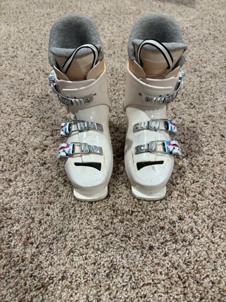 Mondo 20 & 20.5 Kid's Rossignol Fun Girl All Mountain Ski Boots Soft Flex (Used)