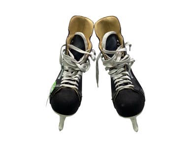 Used Bauer CHARGER HOCKEY SKATES Senior Hockey Skate Black Senior 10 11347-S000261723