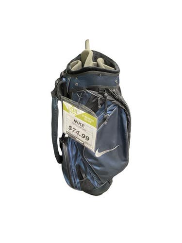 Used Nike 6 WAY CART BAG Mens Cart Bag Navy Blue 11347-S000261708