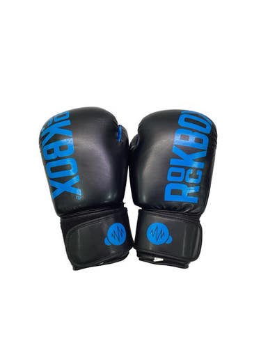 Used ROCKBOX 14 OZ BOXING GLOVES Boxing Gloves Black And Carolina Blue Senior 11347-S000261696