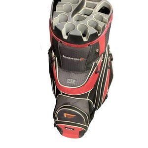 Used Founders Club PREMIUM 14 WAY CART BAG Mens Cart Bag Black And Red 11347-S000261686