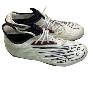 Used New Balance LAX Cleats Mens White Senior 12 11347-S000261655