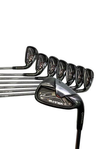 Used Taylormade BURNER 2.0 Mens Iron Set RH 4I-GW/AW 11347-S000261624
