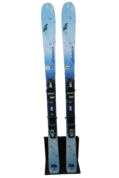 USED 2019 Nordica Astral 84 158cm Skis - Blue/White
