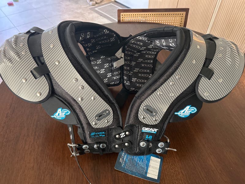 Large Adult Gear Pro Tec Z-Cool Shoulder Pads (New) | SidelineSwap