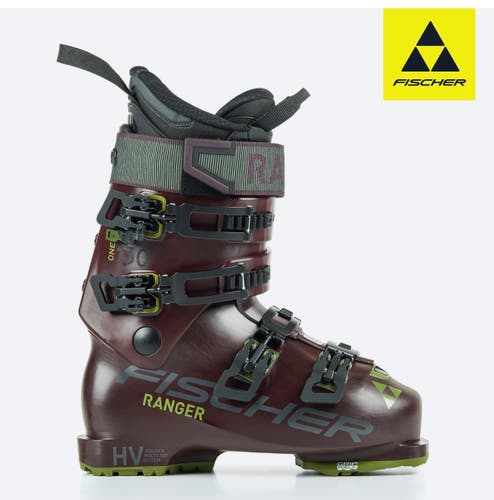 Mondo 27 & 27.5 Unisex Fischer All Mountain Ranger One 130 HV Ski Boots Stiff Flex (Used)